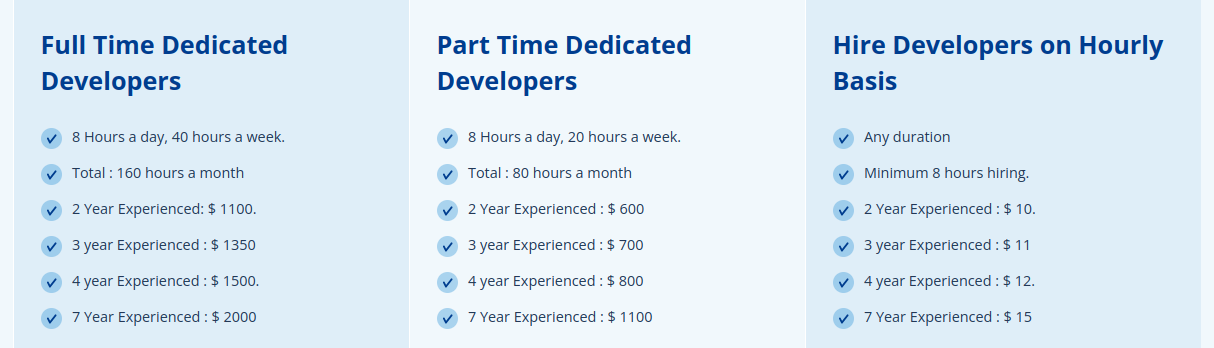 Our Pricing